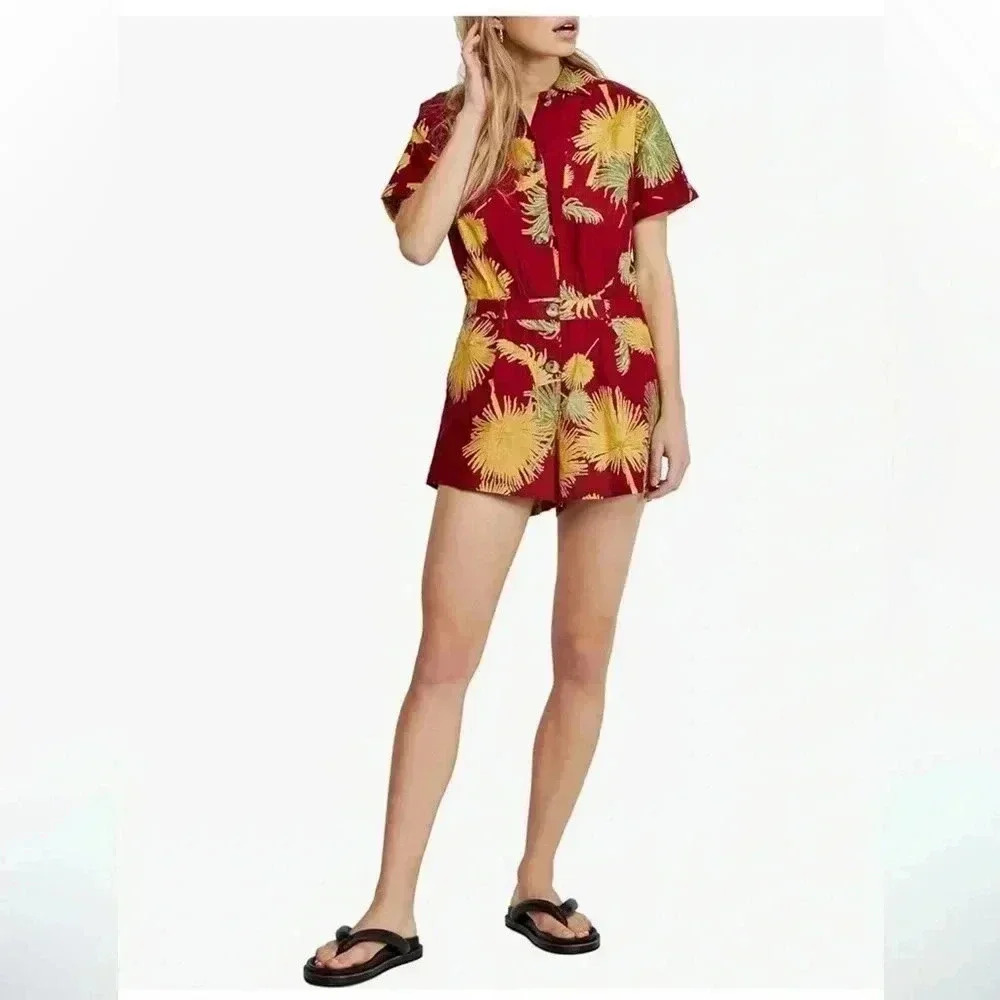 Free People Women's Malibu Romper XS